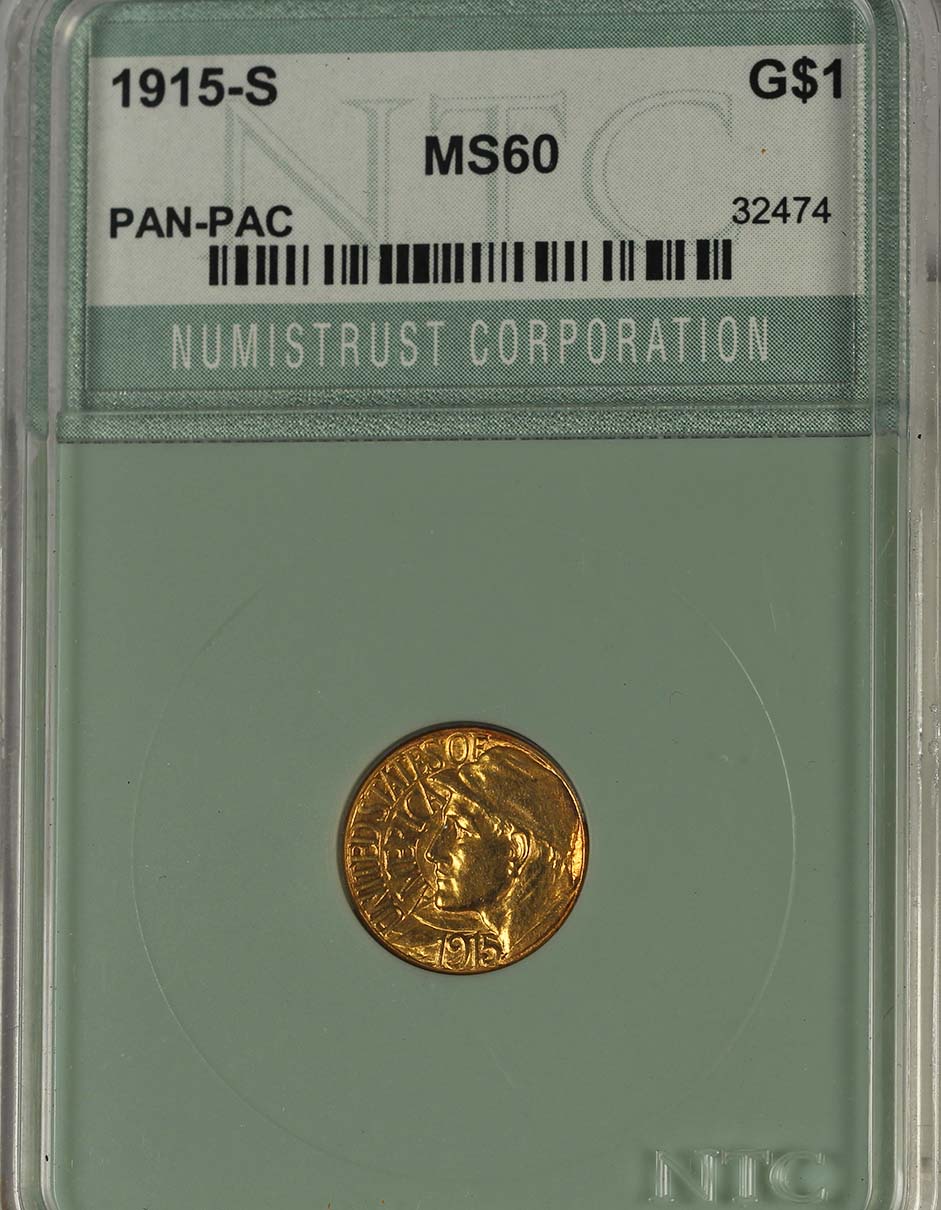 Panama- Pacific 1915 s $1