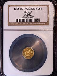 1854 $1 BG-532