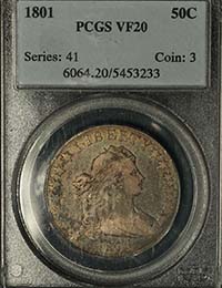 Draped Bust 1801