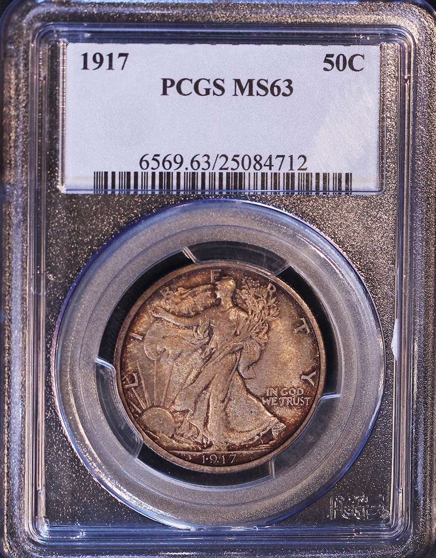 Walking Liberty 1917 d Obv.