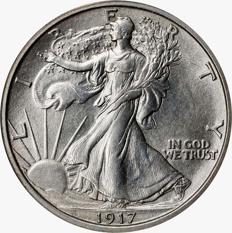 Walking Liberty 1917
