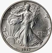 Walking Liberty 1917