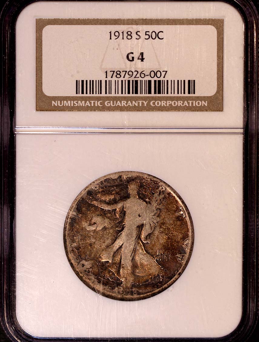 Walking Liberty 1918 s