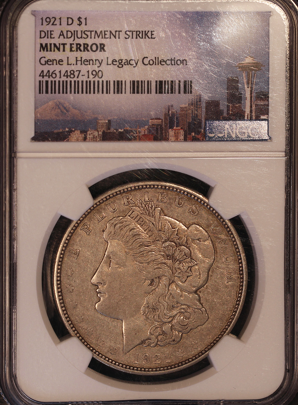Morgan 1921 D Error