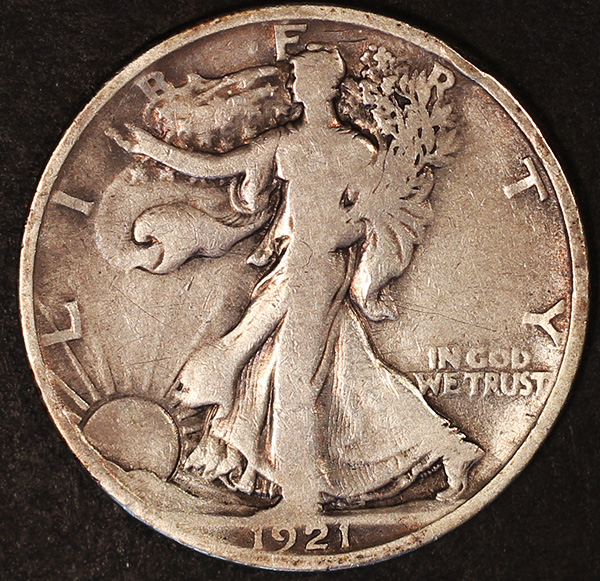 Walking Liberty 1921 D