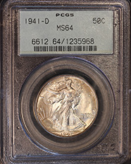 Walking Liberty 1941 D