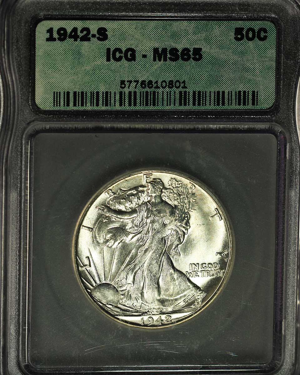 Walking Liberty 1942 s