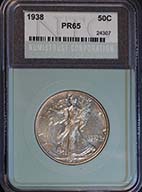Walking Liberty 1938