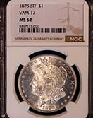 Morgan 1878 8tf Vam-17