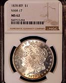 Morgan 1878 8tf Vam-17