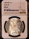 Morgan 1878 8tf Vam-18