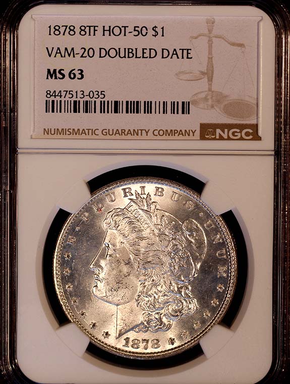 Morgan 1878 8tf Vam-20