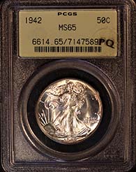 Walking Liberty 1942