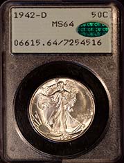 Walking Liberty 1942 D