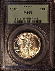 Walking Liberty 1943
