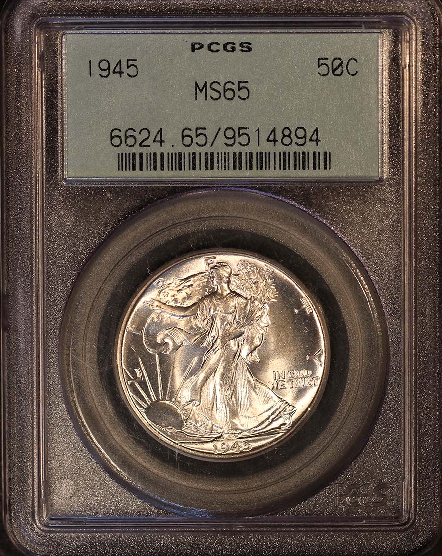 Walking Liberty 1945