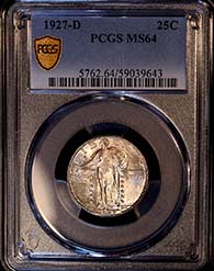 Standing Liberty 1927 D