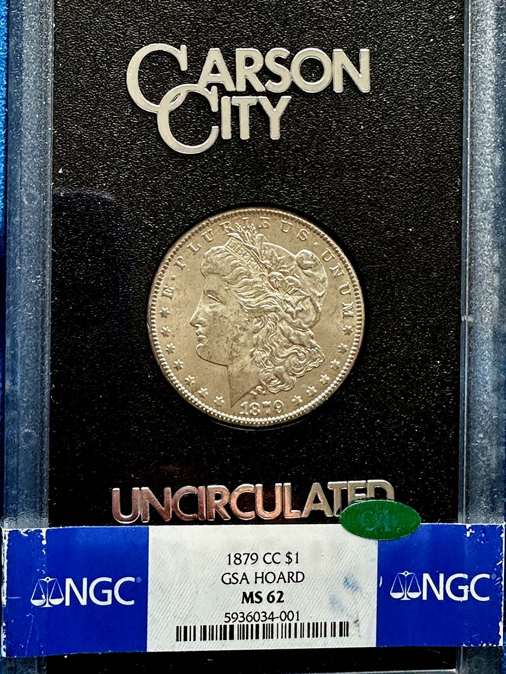 Morgan 1879 cc GSA
