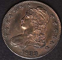 Capped Bust 1833