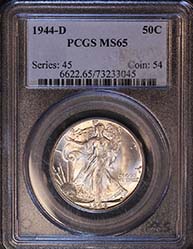 Walking Liberty 1944 D