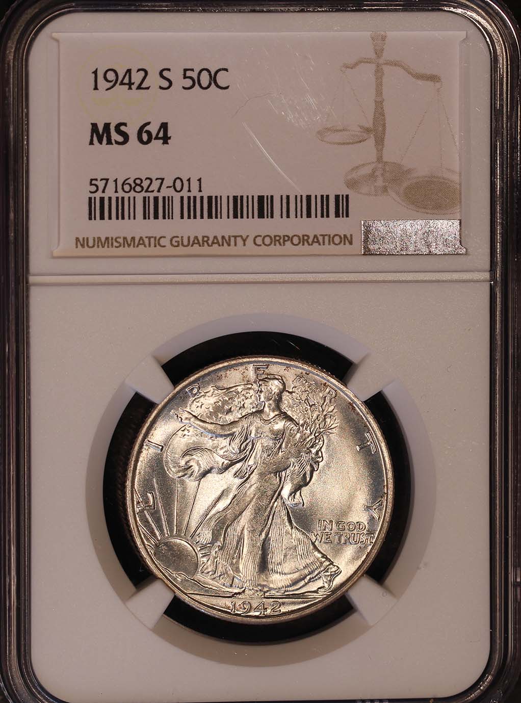 Walking Liberty 1942 s